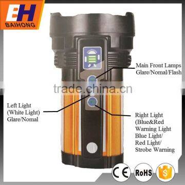 Energy-efficient LED Intelligent Searchlight with USB Charging, Use Built-in Lithium Battery, Can be Used As A Power Bank
