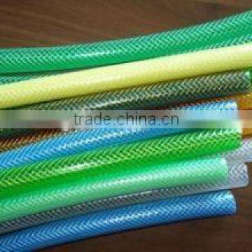 Hot selling High Quality Flexible Fiber Braided Reinforced Colorful PVC Garden Watering Hose