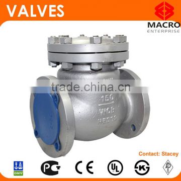 water pipeline cast iron swing check valves