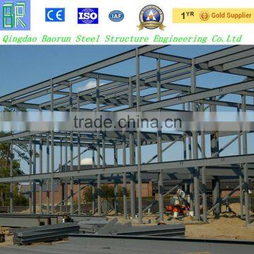 CE certificate ISO 9001 metal buildings structural steel fabrication