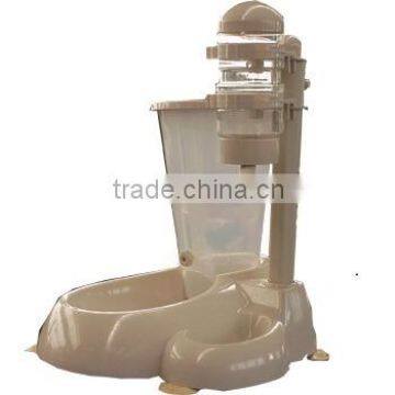 Plastic Pet/Dog Combination Auto Feeder and Drinker