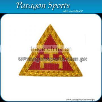 Royal Arch Triple Tau Embroidered Apron Badge Bullion wire Embroidery