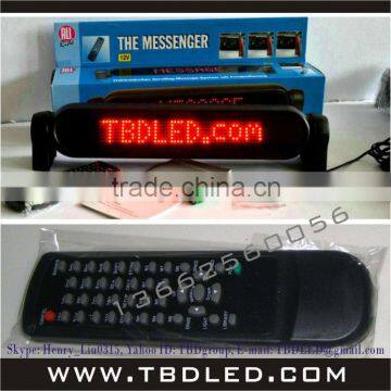 A750 remote led display,led car message sign board