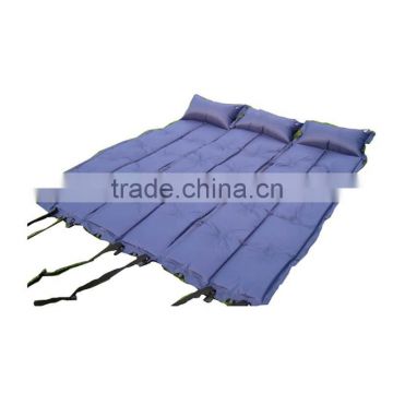 Inflatable outdoor camping mat