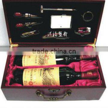 Luxury wooden wine box for sales