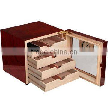 Spanish Cedar Cigar Display Cabinet Humidor With Drawers Quality Choice