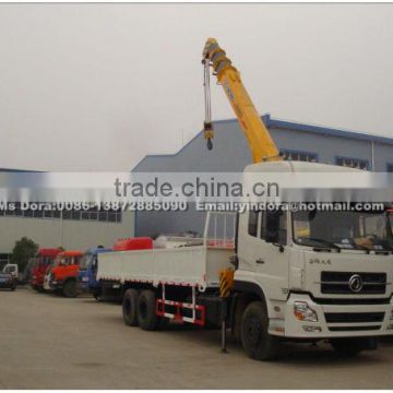 Chinese cheap heavy duty 8 ton truck mounted crane