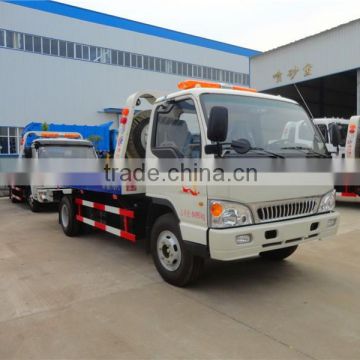 Alibaba factory sale JAC 4x2 3 ton right hand drive tow truck