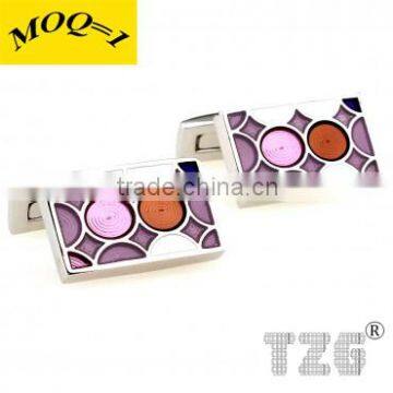 TZG00103 Fashion Enamel Cufflink