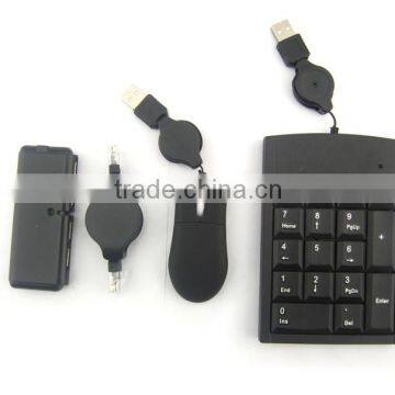 Customize 4 in 1 Universal Promotional Computer Peripheral Travel Gift Set photo-4