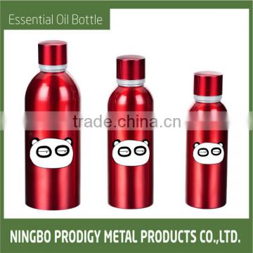 red whisky bottle aluminum