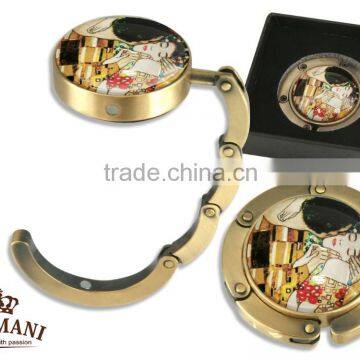CARMANI handbag table holder ALEX LEVIN Design