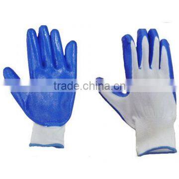 Nitrile dip thinsulate knitted gloves work glove