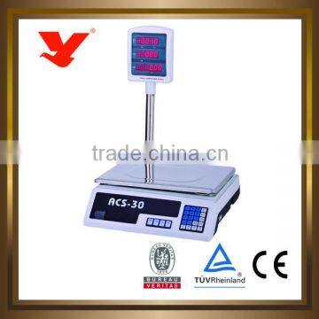 YONZO 30kg electronic price computing weighing scale