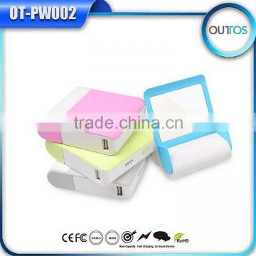 2015 Christmas New Hot Items Mirror Fast Power Bank Cell Phone Battery Charger for Huawei P8
