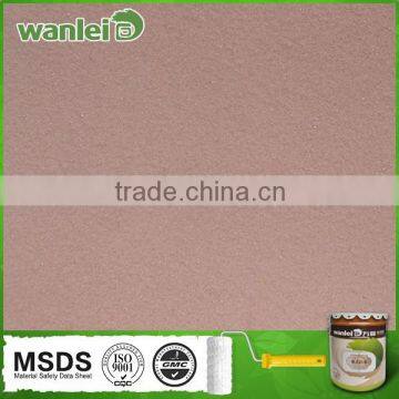 Hot sale light pink natural texture stone paint