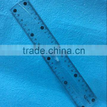 Factory OEM High Quality 20cm plastic Ruler stationery silicone ruler