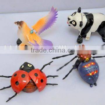 4 Inch Spider Plastic Kids Pull String Insect Toys for Wholesale, Halloween Pull Toy From China photo-4