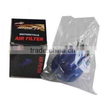 Chinese hot selling motorcycle spare part dirt bike bent air filter