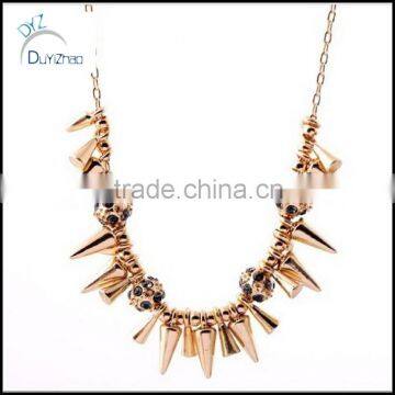 Hot Selling Luxury fashion bubble Statement Bib Necklace