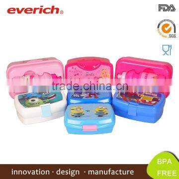 FDA Grade Customized PP plastic kids Lunch Box With Divider                        
                                                Quality Choice