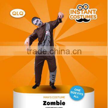 Party Halloween scary man cosplay costume Carnival adult zombie costume