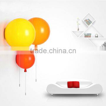 2015 New design modern glass Wall light, Memory balloon wall lamp