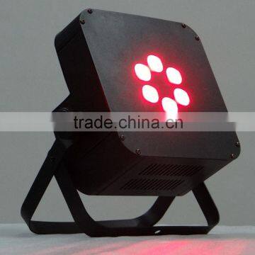 New hottest selling 6leds 4W RGBW 4in1 wireless battery led stage light led par light for wedding and party