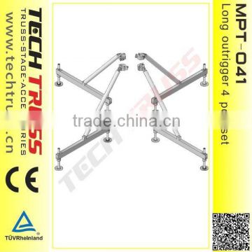 MPT-041 Aluminum Truss Lift Tower Long Outrigger