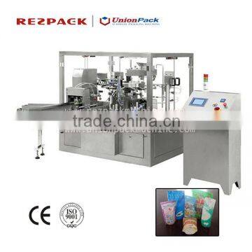stand up bag filling machine