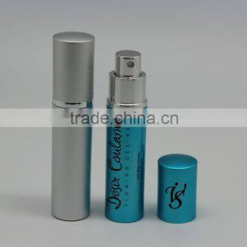 Small refillable perfume atomizer