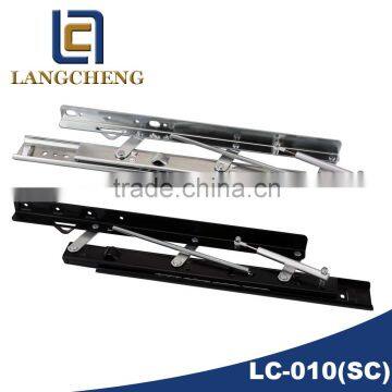 Heavy-duty spring lifting table slide with soft close(table extension mechanism)