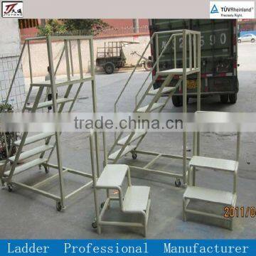 Movable Stair Step Climbing Ladder