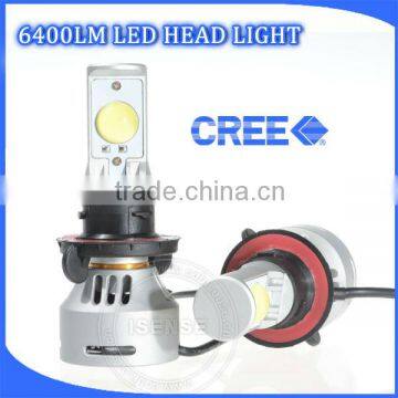 Super bright h4 h7 h8 h9 h11 h13 h16 9005 9006 crees led headlight 3600lm