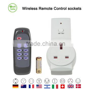 Smart Wireless Remote Control Socket Switches UK Plug K09 1+1