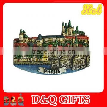 Beautiful Praha souvenir fridge magnet