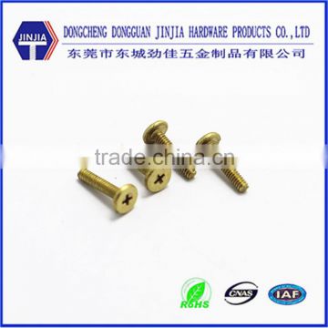 manufactured in china spot welding machine screw brass screw