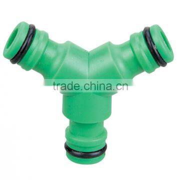 3 way quick hose connector plastic quick connector for garden water hose