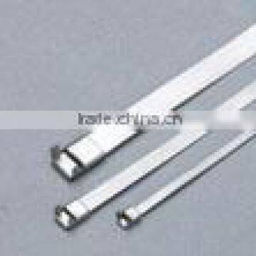 Supply 400x4.6mm Stainless Lock Steel Cable Ball Tie 304 Material