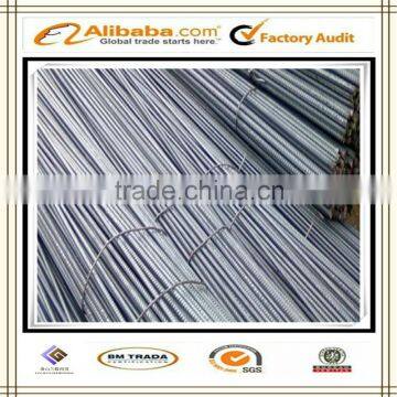 6-12M for Free Cutting Steel Rebar Iron Rods Export via Tianjin Port
