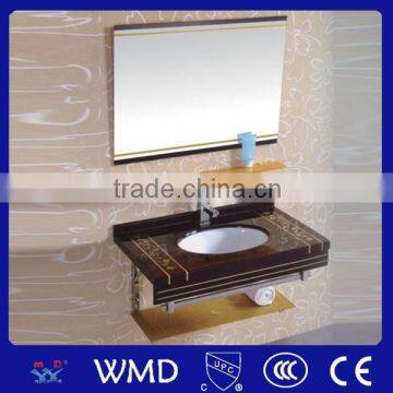 Factory hot sell hangzhou Unique design black marble bathroom wash basin