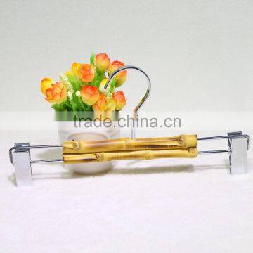 New Fashionable Bamboo Hanger With Metal Rack photo-2