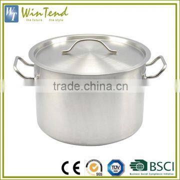 Custom big cooking pot sizes, Induction stainless steel steam cooking pot