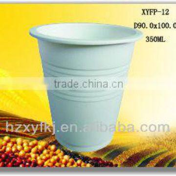 eco friendly product:biodegradable disposable plastic 12 oz coffee cups