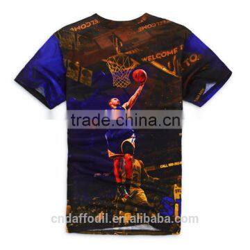 2016 New Design Top Quality Double Mesh Basketball Reversible Jersey