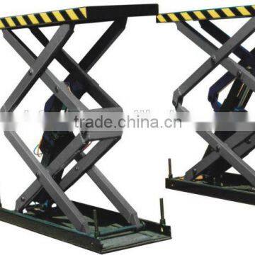 Scissor Hydraulic Lift small lift CE two cylinders mini lift two cylinders electrical control