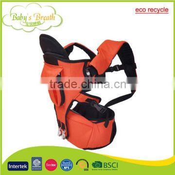 BC-06A low moq eco recycle softtextile baby backpack carrier wholesale                        
                                                Quality Choice