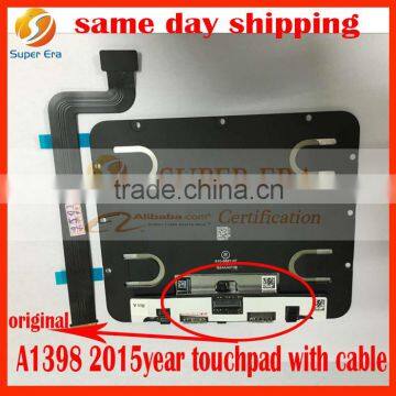 A1398 retina for macbook pro 15'' retina touchpad trackpad with cable mouse perfect testing