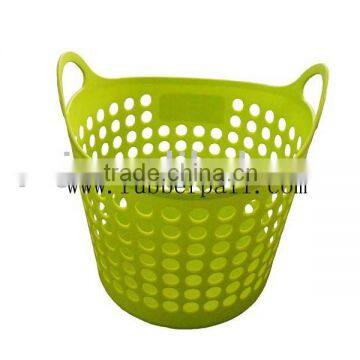 flexible PE basket,colorful plastic bucket,All purpose trug,Shopping basket