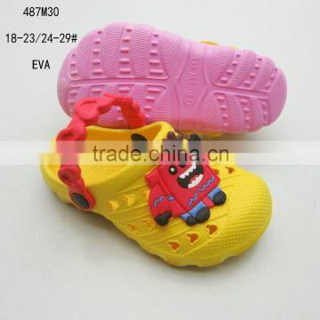 2016 New design Children breathable EVA garden shoes sandals